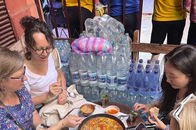 Taste Marrakech Street food tour from Medina - Fruit, smoothies, and Khoudenjal tea
