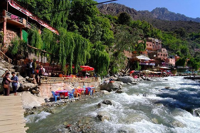 The Ourika valley for a day trip - The road from Marrakech to Ourika