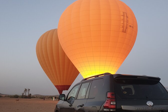 Top vip one hour private flight royal breakfast on board - A pre-dawn start from central Marrakech