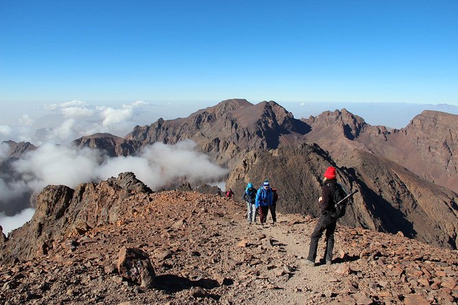 Toubkal trek - 2 days - The early climb toward Mount Toubkal