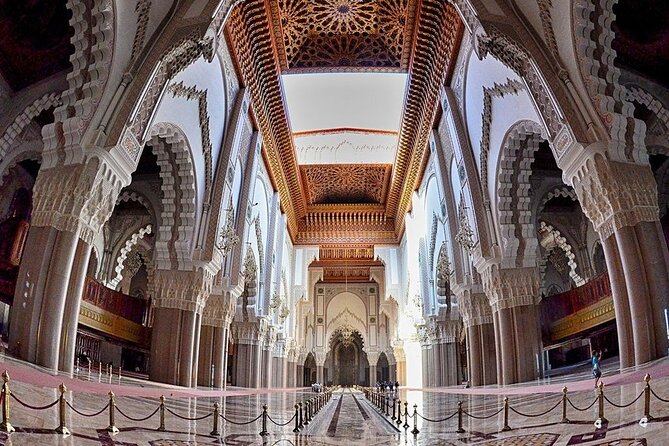 Tour of Casablanca from cruise or hotels, guided tour. - Habous Quarter: planned streets with Moroccan character