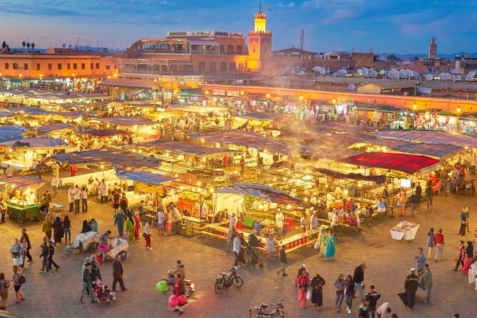 tour of marrakech-medina, souks, secret gardens,Madrassa& stories - Koutoubia Mosque and Marrakech’s first landmark
