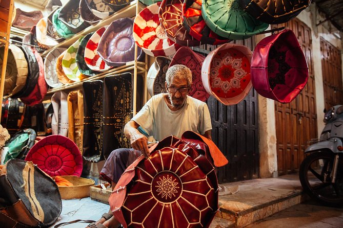 Treasures of Marrakech: Souks & Artisans Private Tour - Dry fruit lanes, derb passages, and a carpet-shop rooftop