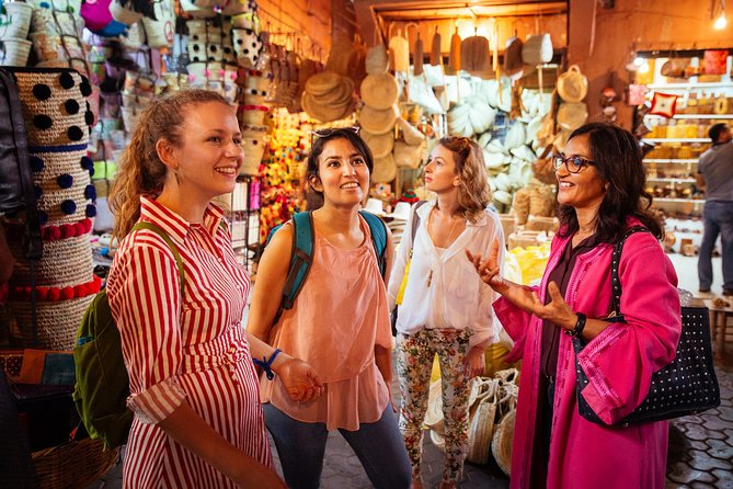 Treasures of Marrakech: Souks & Artisans Private Tour - Mint tea, Moroccan bread, and a pause near Medersa Ben Youssef