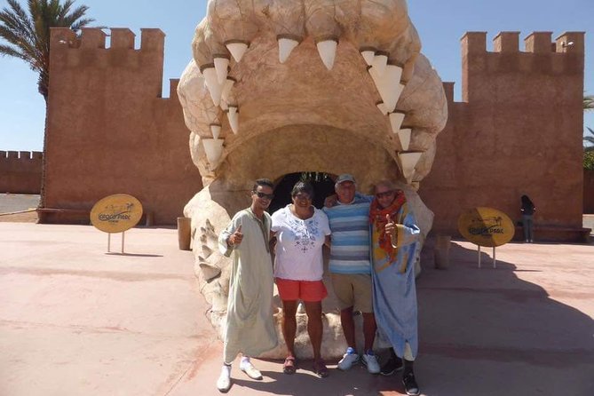 Trip To Croco Park - Entering Crocoparc: crocodiles first, gardens second