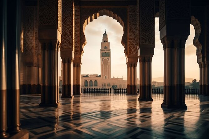 Visit Casablanca from the port or hotels - Sacred Heart Cathedral and Mohammed V Square