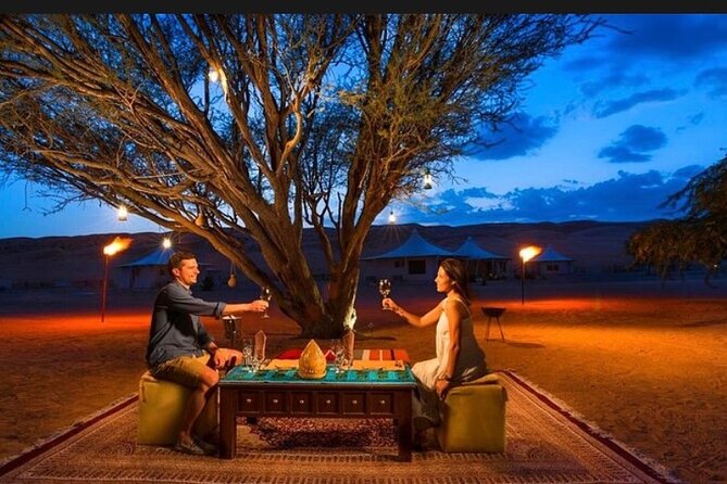 WOW dinner at Agafay Desert with Sunset from Marrakech - Watching the Agafay sunset
