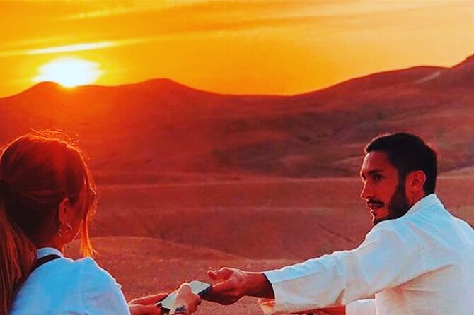WOW dinner at Agafay Desert with Sunset from Marrakech - How small is the small group?